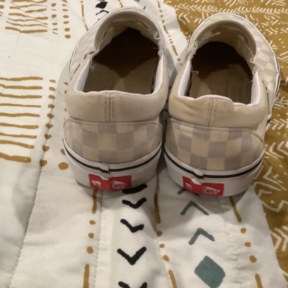 Purple Checkered Vans Slip- On - Picture 4 of 6